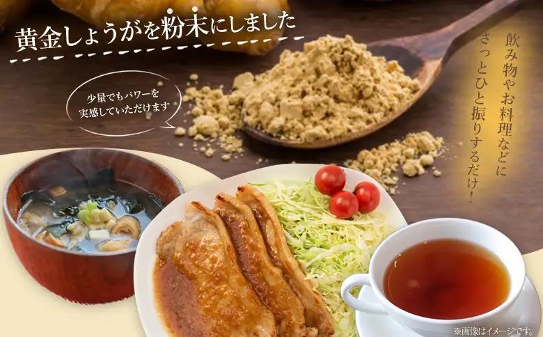 【生姜パウダー】黄金しょうが粉末 1kg 【7日程度で発送】 Xnb-0010