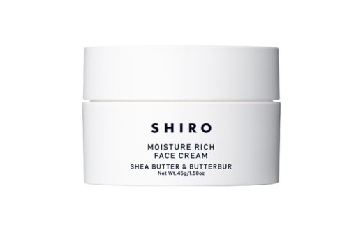 【SHIRO】シアバター&ラワンぶきモイストリッチクリーム 《足寄町》 センシティブ 保湿 [BEAX004]