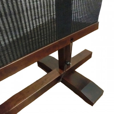 高さ116cm インテリア家具 衝立 ブラック パーティション【1368809】