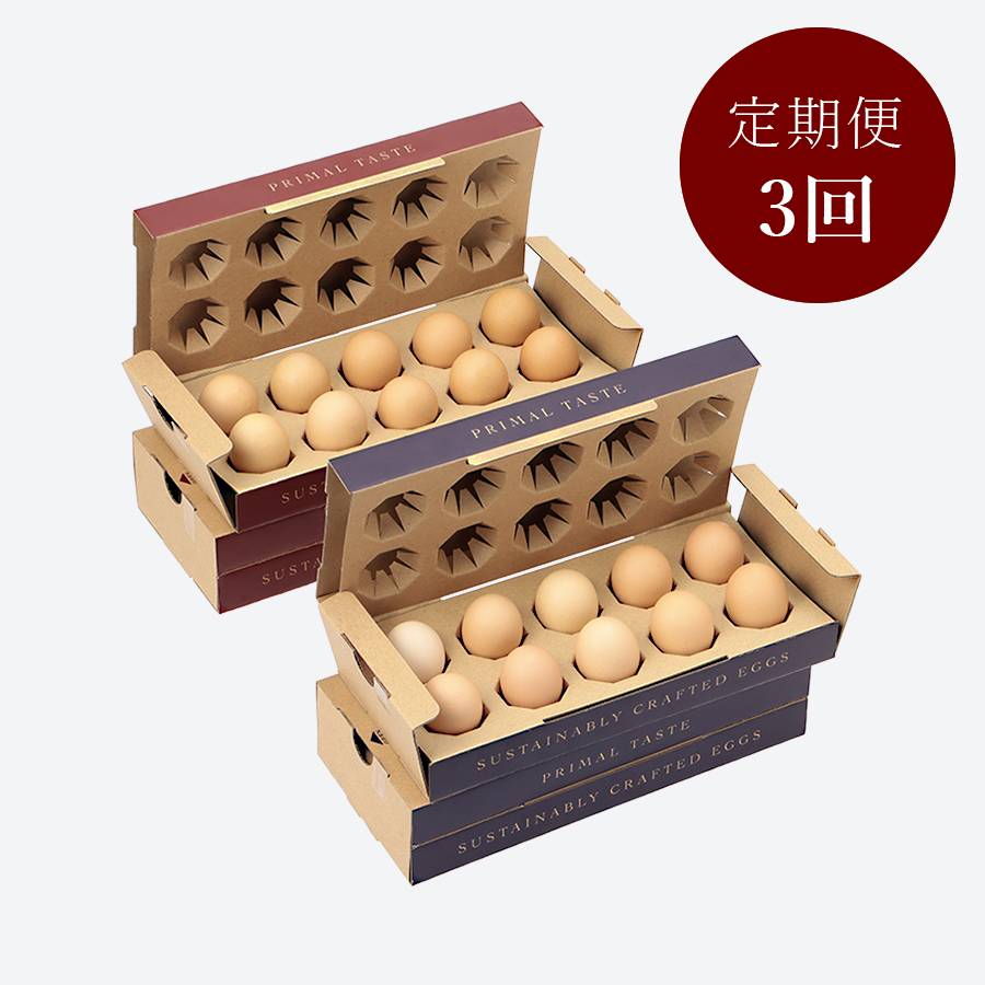 ＜とさやま養鶏場＞土佐ジロー鶏卵(10個×4パック)定期便３カ月コース