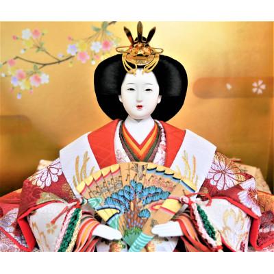 ふるさと納税 小野市 雛人形　京八番親王　焼桐2段5人飾り　No.8-715 |  | 03
