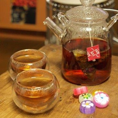 筑後市産の緑茶＆紅茶SET