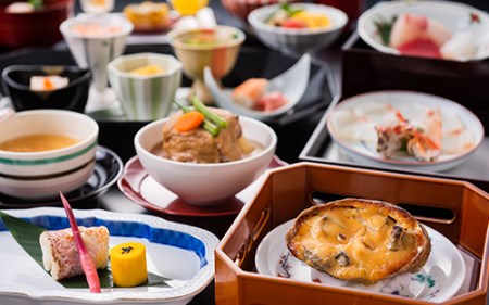 1泊2食付ペア宿泊券 いぶすき秀水園  基本会席プラン 和室12.5畳 いぶすき秀水園 IB012-003 宿泊券 宿泊券