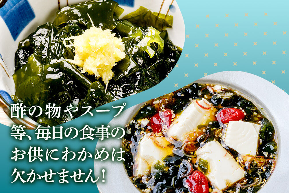 【定期便12ヶ月】わかめ 男鹿名物とろとろわかめ 200g×10個セット 男鹿なび [ワカメ 冷凍 男鹿市 名産 秋田 海藻 サラダ みそ汁]|23_ogn-401012_イメージ4
