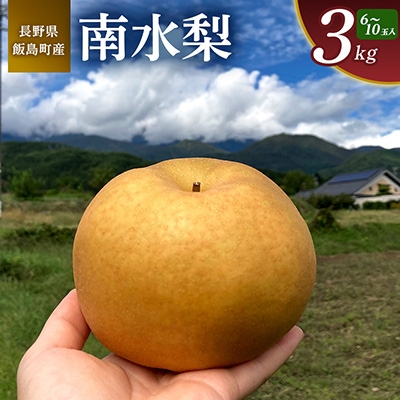
                  南水 3kg 長野県飯島町産【1632025】
                