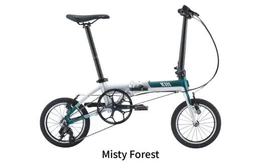【 Misty Forest 】 DAHON フォールディングバイク K3 14インチ 自転車 折りたたみ自転車 折りたたみ コンパクト 通勤 通学 日常使い サイクリング 収納