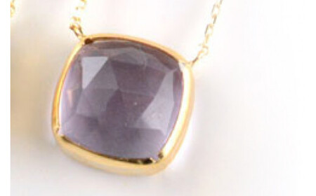 ネックレス K18 天然石 ライトアメジスト [シエロ 山梨県 中央市 21470779] アクセサリー ジュエリー アクセ 水晶 アンティーク クラシカル シンプル 18k かわいい 華奢