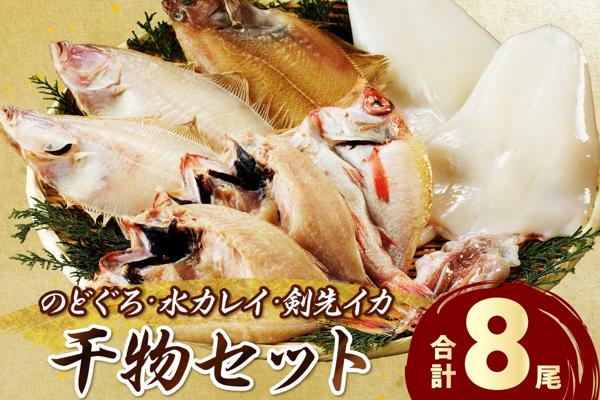 
                  山陰浜田港水揚げされた人気干物セット 魚 魚介類 海鮮 干物 個包装 【025_0437】
                