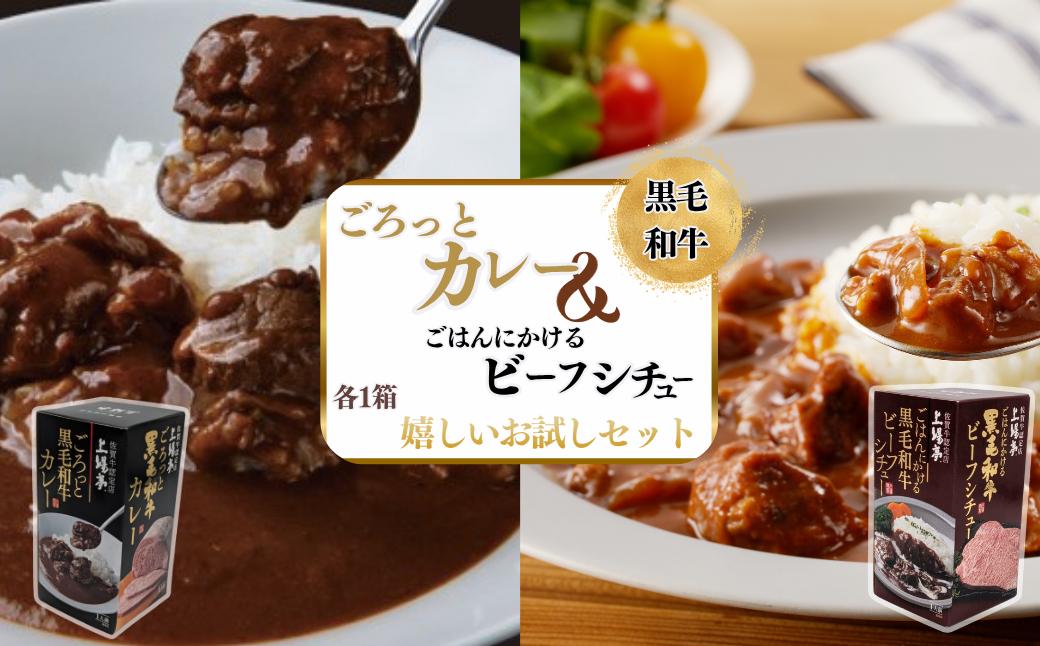 
            ごろっとカレー・ビーフシチューセット 佐賀牛 カレー ビーフシチュー レトルト 湯煎 レンジ調理 簡単 ：A080-012
          