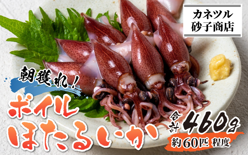 ボイルほたるいか【(有)カネツル砂子商店】※着日指定は備考欄へ　※26年3月中旬以降～ 順次発送中
