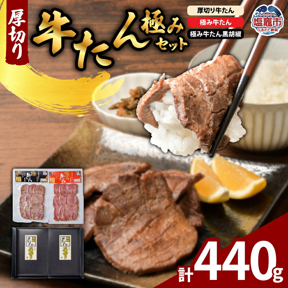 【ふるさと納税】厚切り牛たん・極みセット | ps00006 塩竈市 塩釜市