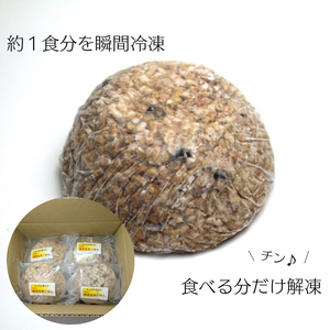 玄米ごはん 長岡式 酵素玄米 冷凍 玄米ごはん【125g×8個】