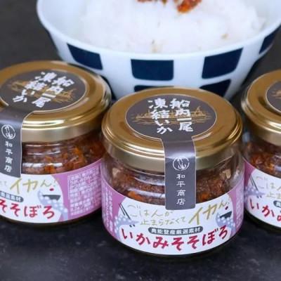 ふるさと納税 能登町 【復興支援】いかみそそぼろ×6個