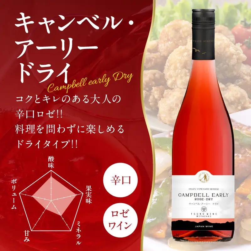 都農ワインセレクトセット(合計3本) 酒 飲料 アルコール 国産_T014-0015