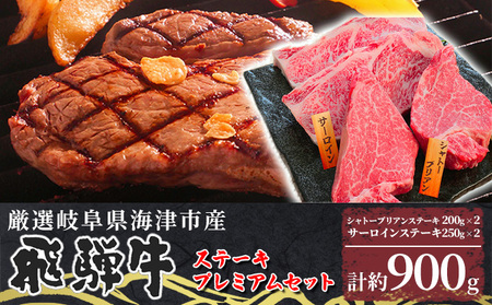 飛騨牛 ステーキプレミアムセット 希少部位 飛騨牛