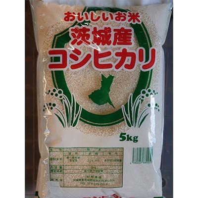 ふるさと納税 城里町 【令和7年産】特A評価 お米 コシヒカリ(精白米)　5kg「関東地方配送限定」茨城県産 米