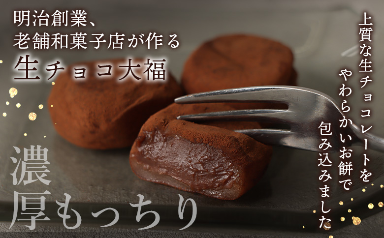 月寒生ショコラ大福　12粒入【17004501】