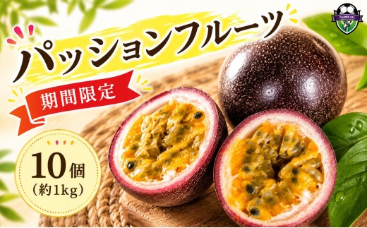 【2026年7月上旬より発送】 フルーツ パッションフルーツ 10個 約 1kg 果物 デザート 果肉 果実 先行予約 期間限定 家庭用 夏 旬 くだもの ふるーつ ふるさと納税 静岡産 国産 静岡県 藤枝市