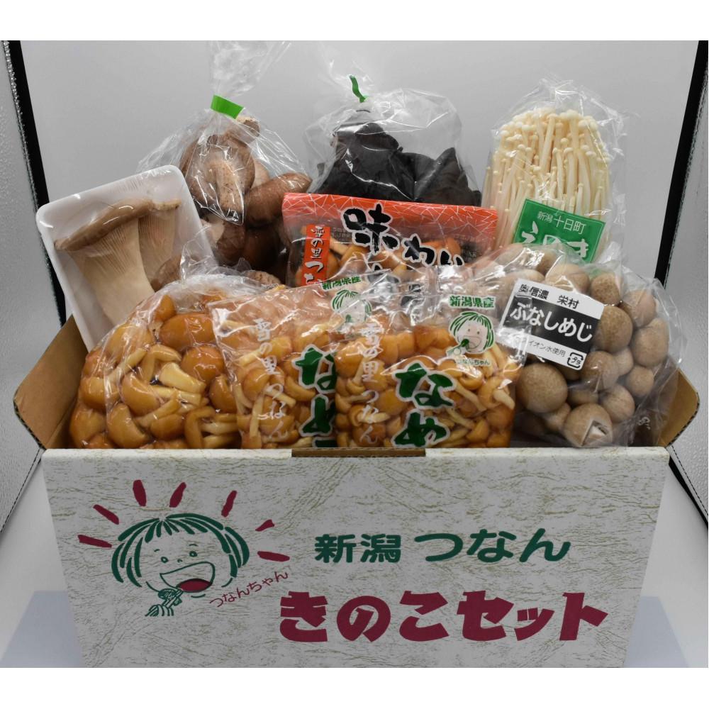 【ふるさと納税】【津南町森林組合】きのこセット（8種 約1600g）