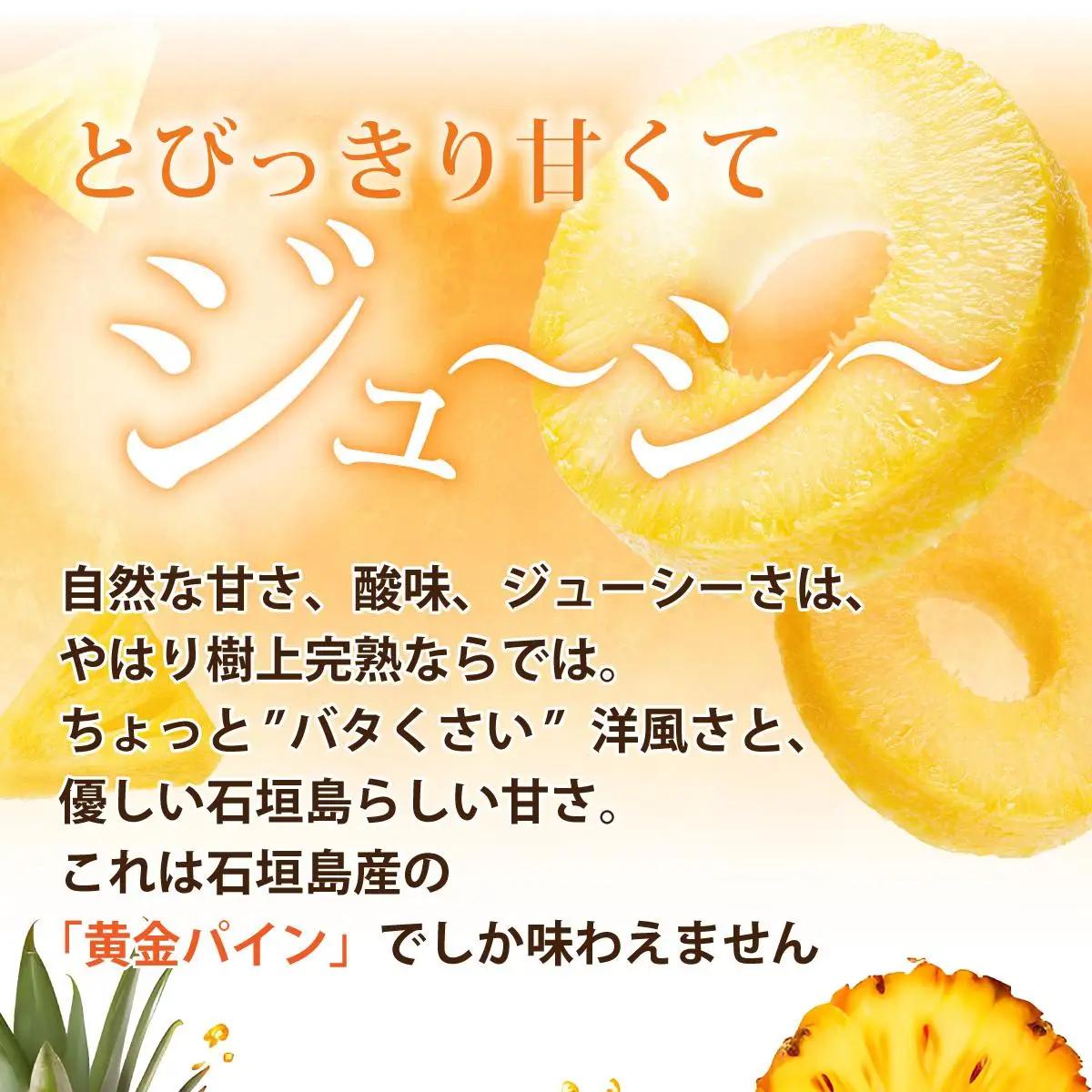 ＜先行予約＞ 石垣島産 黄金パイン 中玉 6玉 約7.8kg 