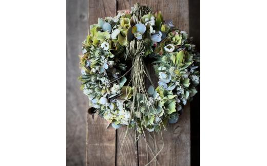 グリーンリース グリーン リース 先行予約 緑 花 葉 葉っぱ 期間限定 ドライフラワー ドライリース フレッシュリース インテリア プレゼント お花 はな おはな ギフト フレッシュ ナチュラル 贈り物 贈答 かわいい おしゃれ フラワー 壁飾り アレンジ hana 人気 ヘリアントスガーデン 神奈川 湘南 藤沢