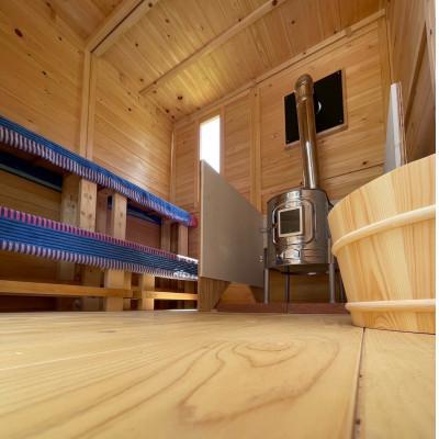 ふるさと納税 佐倉市 【創業90周年】国産ヒノキの組立式サウナ HINOKI DIY SAUNA-蒼-(1坪タイプ) |  | 01