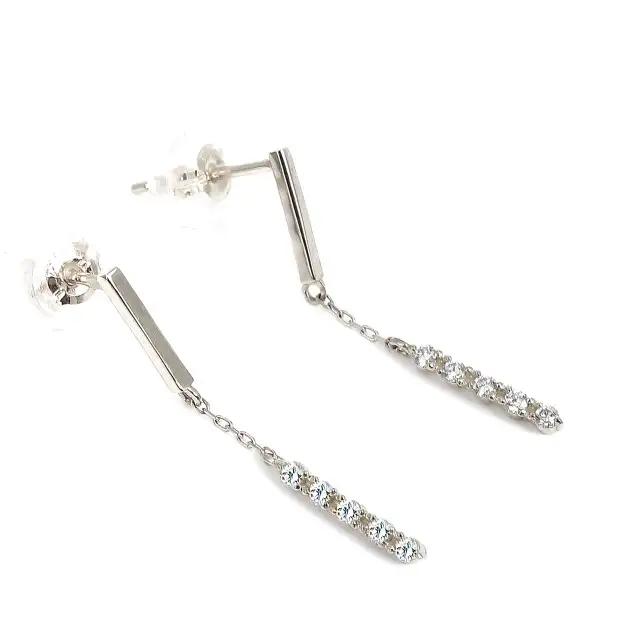PTダイヤ　ピアス　トータル0.06ＣＴ　E303DI-P