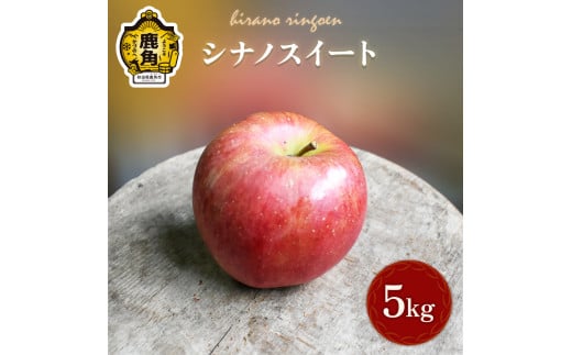 秋田県鹿角産りんご「シナノスイート」約5kg（16～20玉入り）【平野りんご園】 りんご シナノスイート シナノ 甘い 完熟 秋田県 秋田 あきた 鹿角市 鹿角 かづの 5㎏ 5KG 5キロ 