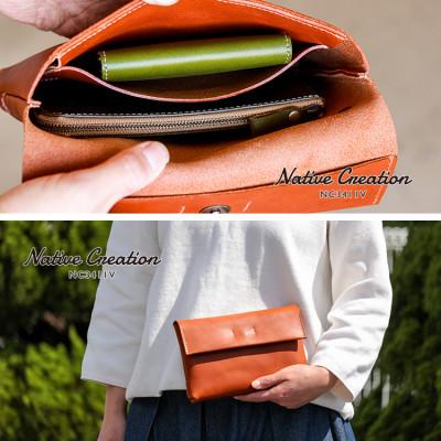 ふるさと納税 大和郡山市 Native Creation バッグ NC3411V OLIVE 栃木レザー |  | 02