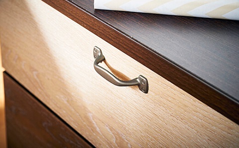 チェスト 120cm幅3段 ルコッタ【諸富家具】：C133-002