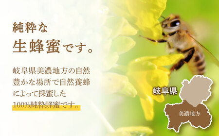 美濃蜂蜜 アカシア 600g 【マンモスハウス合同会社】 はちみつ 非加熱 国産[TEW006]