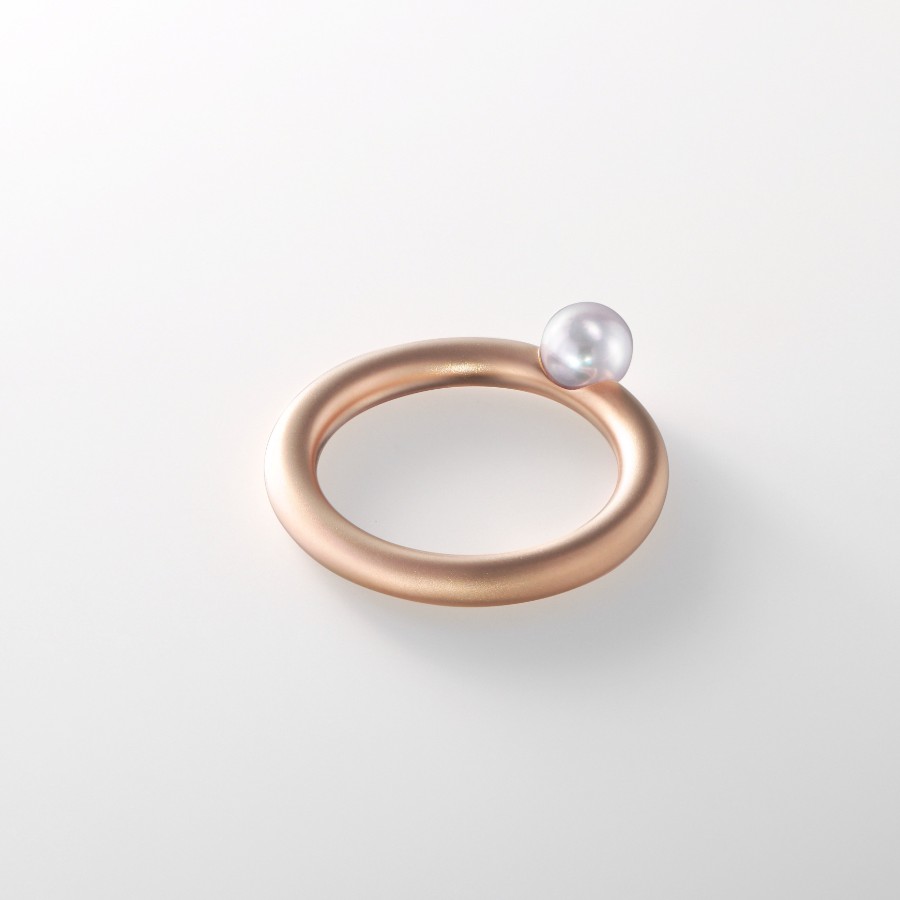 ＜nokim＞K14PG アコヤパール リング circle of myself　akoyapearl ring KNR-22PG