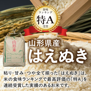 山形県産 はえぬき 10kg(5kg×2袋)【2025年度産米】 065-002