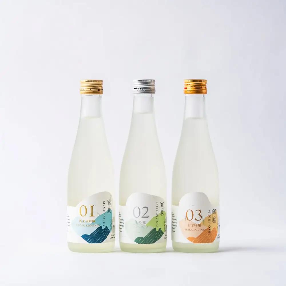 日本酒 峯の精３種 飲み比べセット（純米大吟醸・大吟醸・旨辛吟醸）| 穴太商店