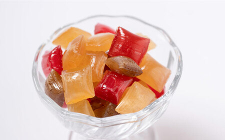 【JOJIBENI】アミノ酸たっぷりの紹興酒を使った 戦国紅飴 全種入 個包装 各種1袋 計8袋入り（計80粒）【クインズゲイトオリジナル】 お菓子 アメ 必須アミノ酸 岐阜市/クインズゲイト[ANB