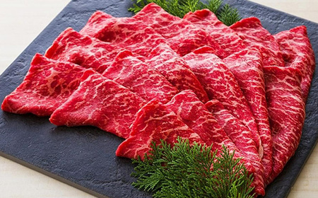 鹿児島県産 黒毛和牛(経産和牛) 赤身 薄切り スライス 冷凍 国産 300g すき焼き しゃぶしゃぶ にオススメ 尾崎牧場産【A-1903H】