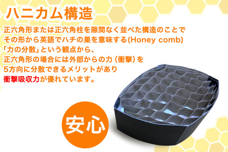 「テレビで紹介されました！」軽くて強い！アウトリーチ防災用帽子2個セット【青×2】[0226]