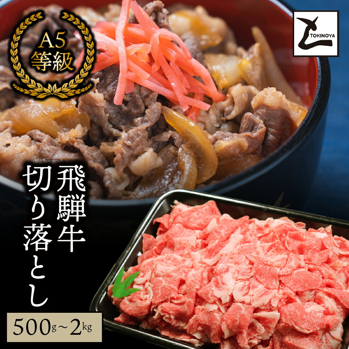 【ふるさと納税】＼選べる容量／ A5 飛騨牛 切り落とし