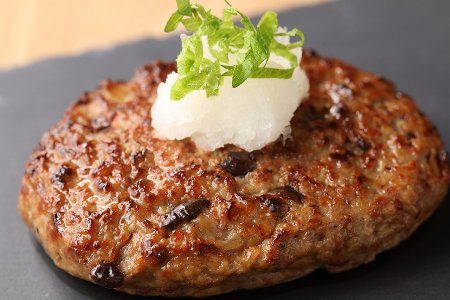 飛騨小坂ぶなしめじ入り  飛騨牛ハンバーグ（200g×3個）冷凍【72-2】