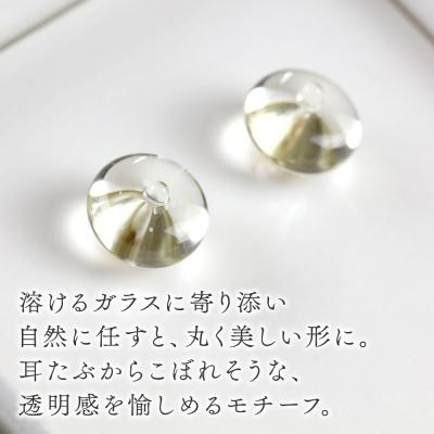 ふるさと納税 秋田市 ぷるぷるピアス 【クリア】|15_shc-250101 |  | 02