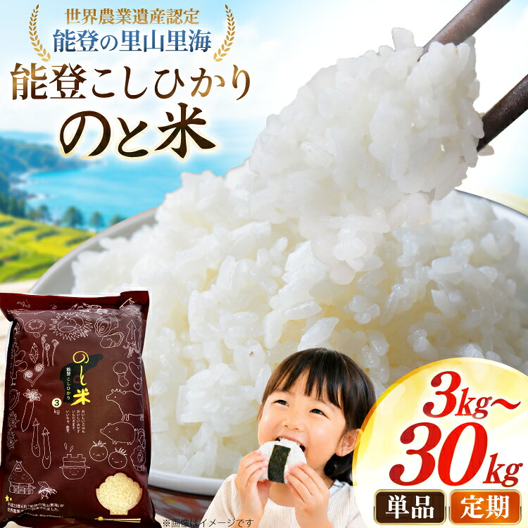 【ふるさと納税】 米 令和7年 のと米 能登こしひかり 3kg 5kg 6kg 10kg 20kg 40kg 定期便 1回 3回 6回 [能登わかば農業協同組合 石川県 中能登町 nk17bth130018] こしひかり コシヒカリ 定期 3ヶ月 6ヶ月 お米 精米 能登米 ごはん ご飯 白米 こめ コメ おこめ 令和7年産