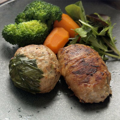 【ふるさと納税】東の匠SPF豚の肉巻き生ハンバーグとお肉のさんが焼き 計780g【配送不可地域：離島】【1741455】