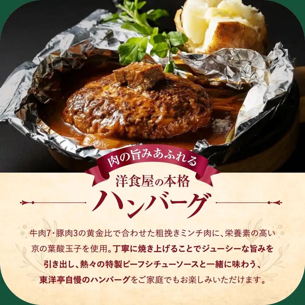 キャピタル東洋亭 百年洋食ハンバーグ絶品ソース付き 5人前 ハンバーグ