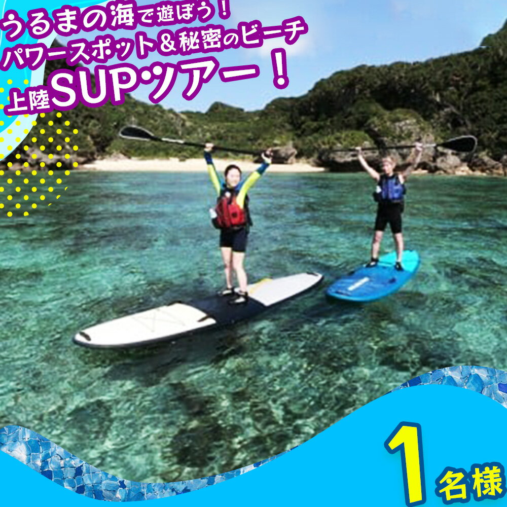 【ふるさと納税】パワースポット果報バンタ＆秘密のビーチ上陸SUPツアー！【1名様】海　SUP　サップ　絶景　シークレット　パワースポット　マリン　レジャー　冒険　秘境　マリンレジャー　沖縄　海　うるま市　夏　夏休み　カモメのジョナサン