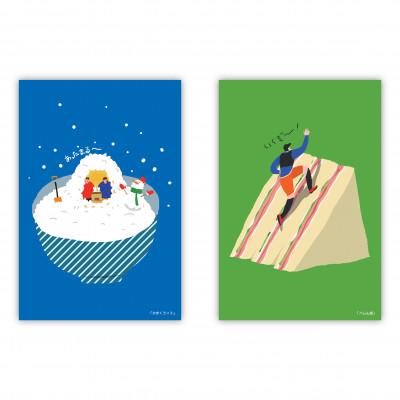 ふるさと納税 榛東村 イラストレーター「関口ユートピア」ポストカード10種類セット |  | 01