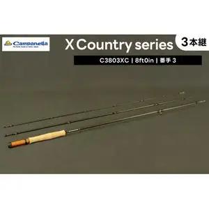 BI052 オールハンドメイドフライロッド Campanella3803 XC