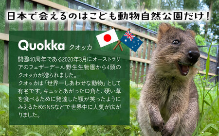 こども動物自然公園優待券【年間パスポート引換券大人1名、小人1名】 【 動物園 年間パスポート 子供2名 埼玉県 】