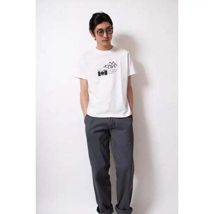 【3サイズ】【KEY MEMORY】Camera T-shirts WHITE