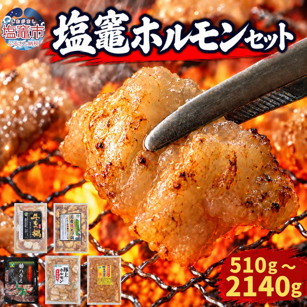 【ふるさと納税】元祖塩竈ホルモンセット もつ鍋 焼肉 選べるセット 味付き 牛肉 豚 お肉 牛もつ モツ もつ ホルモン 焼き肉 宮城県 塩竈市 ビセラル株式会社 bs00001