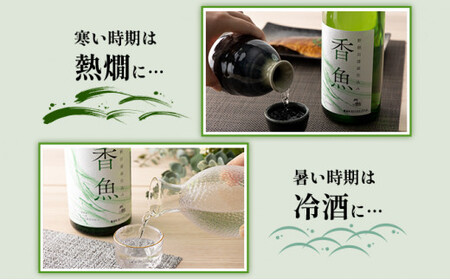 酔鯨　純米酒「香魚」 3本　km19 【WRP】